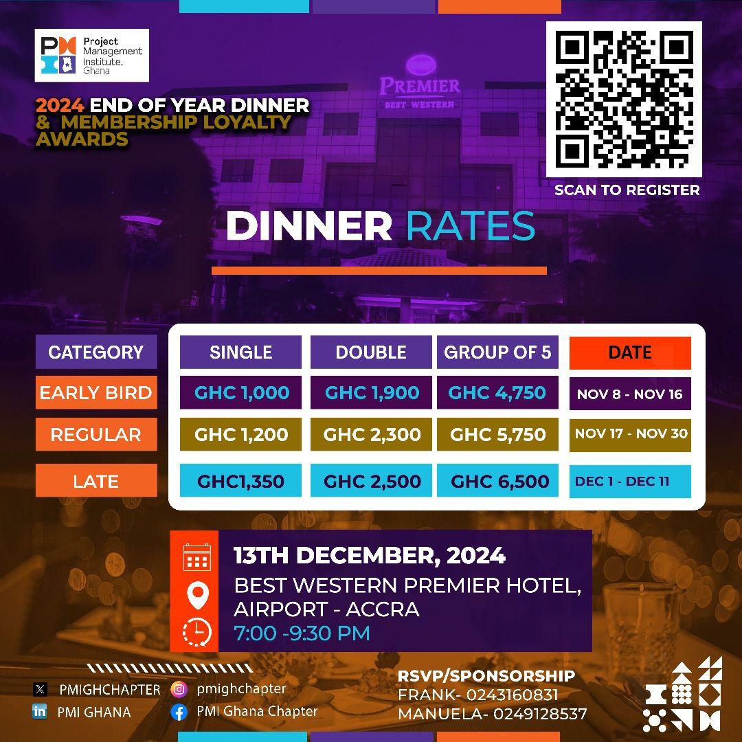 2024 End of Year Dinner and Membership Loyalty Awards